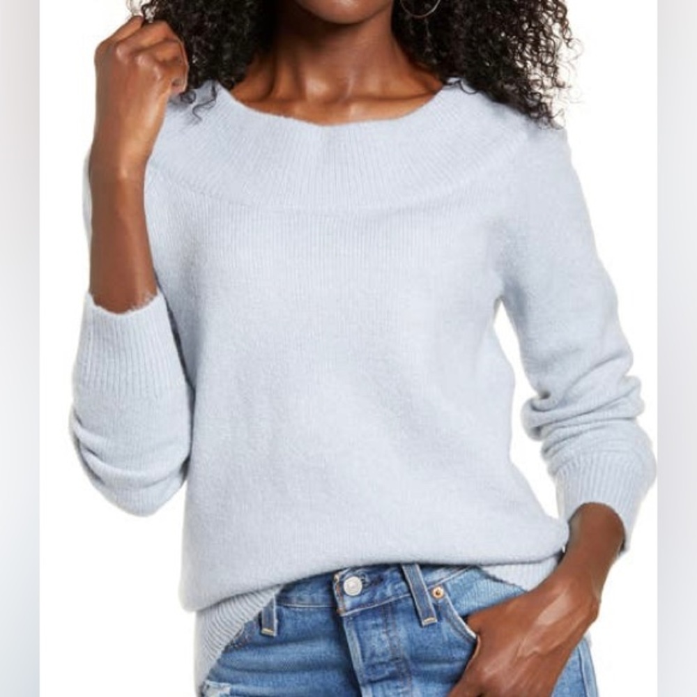 NWT all in favor scoop neck sweater - Nordstrom